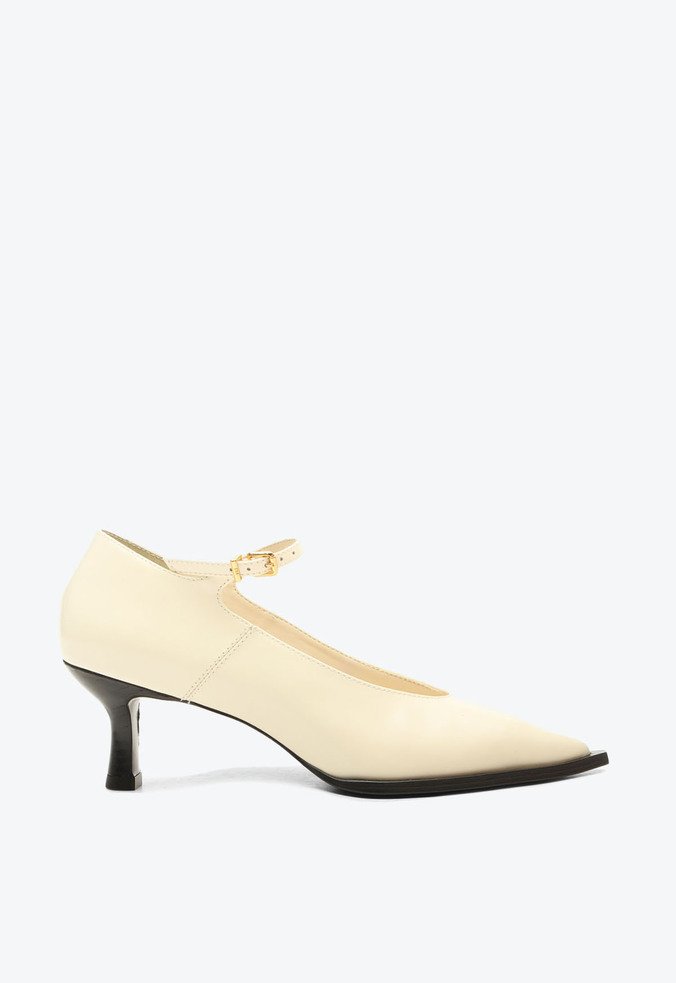Scarpin Madeline Bege