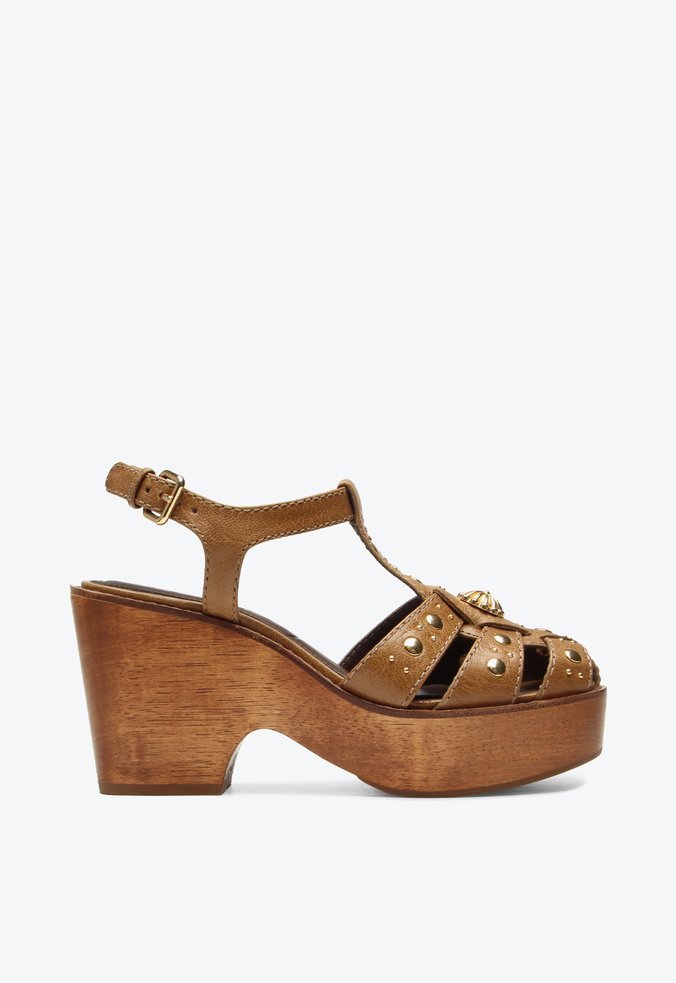 Sandália Meia Pata Daphne Caramelo