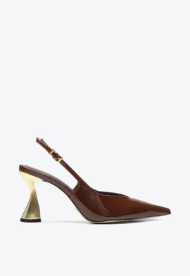 Slingback Annecy Marrom | Vicenza