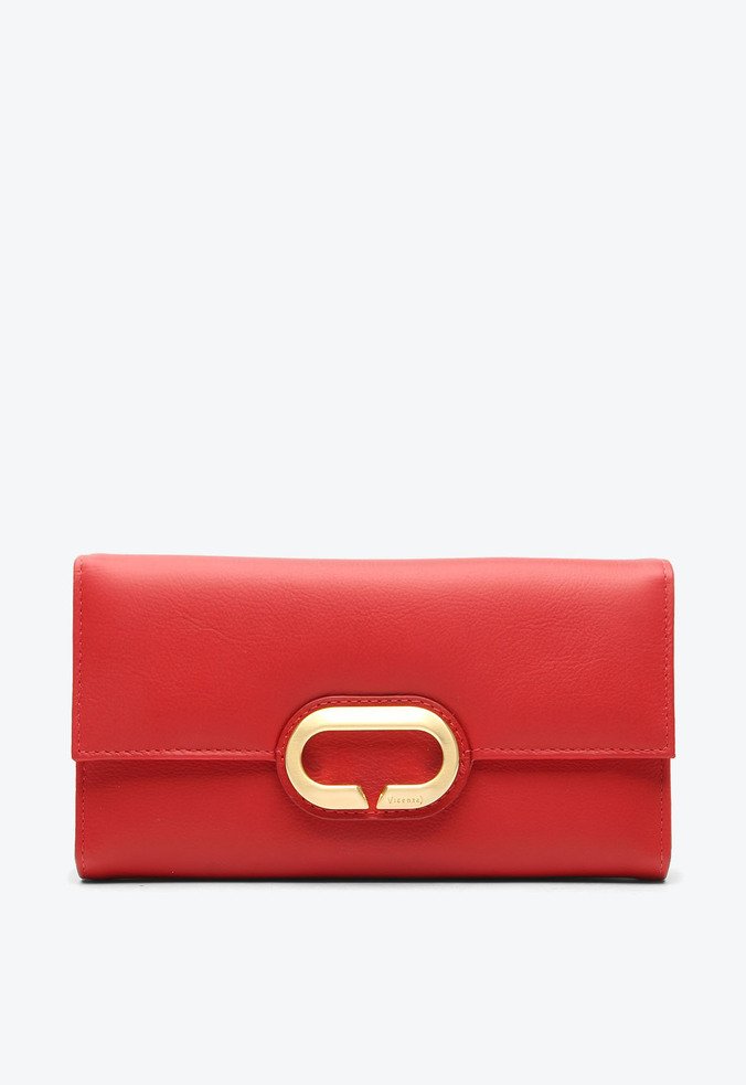 Carteira Heloisa Grande Vermelho