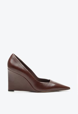 Scarpin Anabela Vitória Caramelo | Vicenza