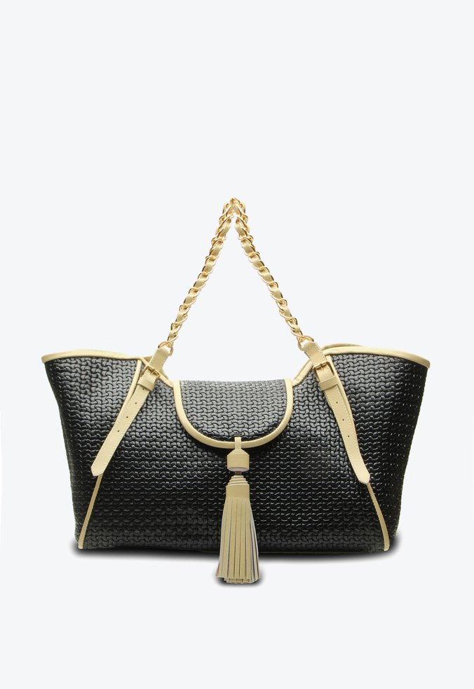 Bolsa Shopping Tainá Grande Preto