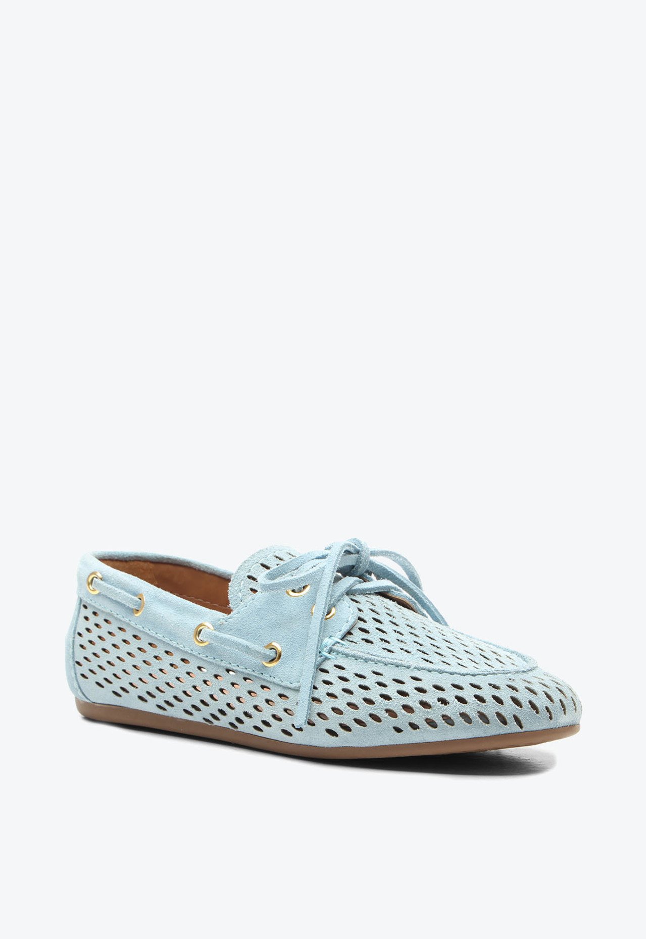 Mocassim Harper Azul Camurça | Vicenza