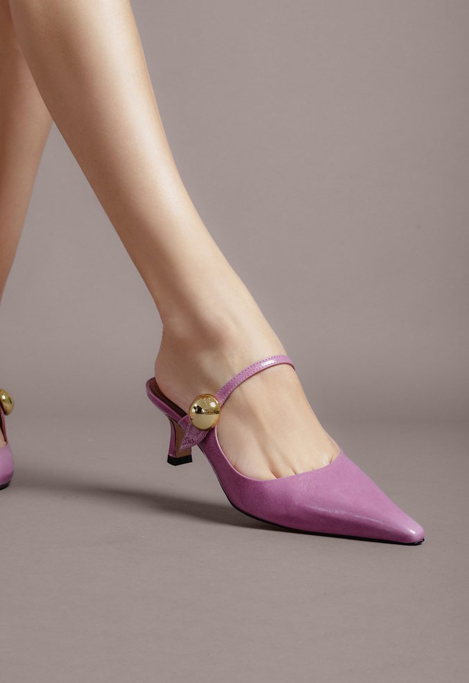 Mule Olga Roxo | Vicenza