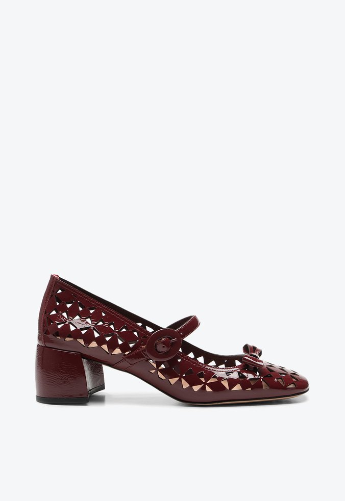 Scarpin Georgina Bordô
