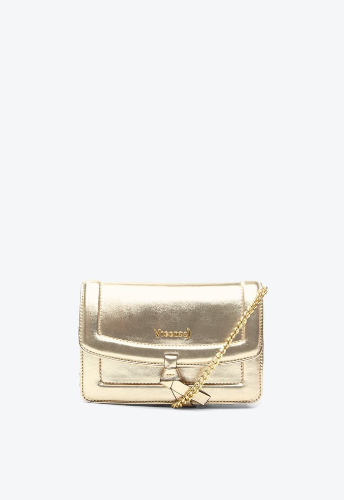 Bolsa Tiracolo Tati Pequena Dourada