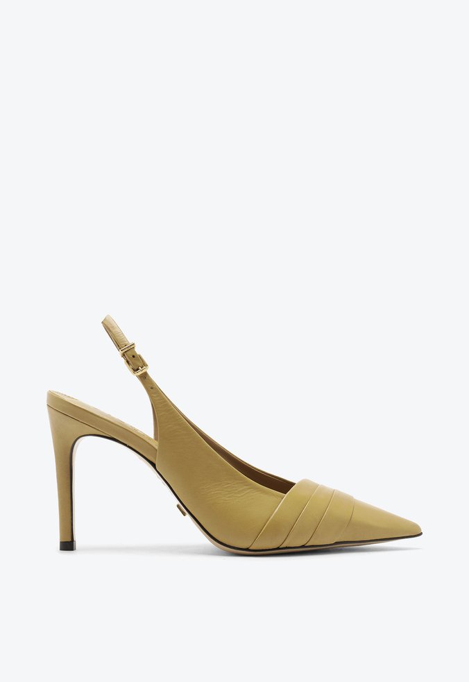 Slingback Vitoria Caramelo