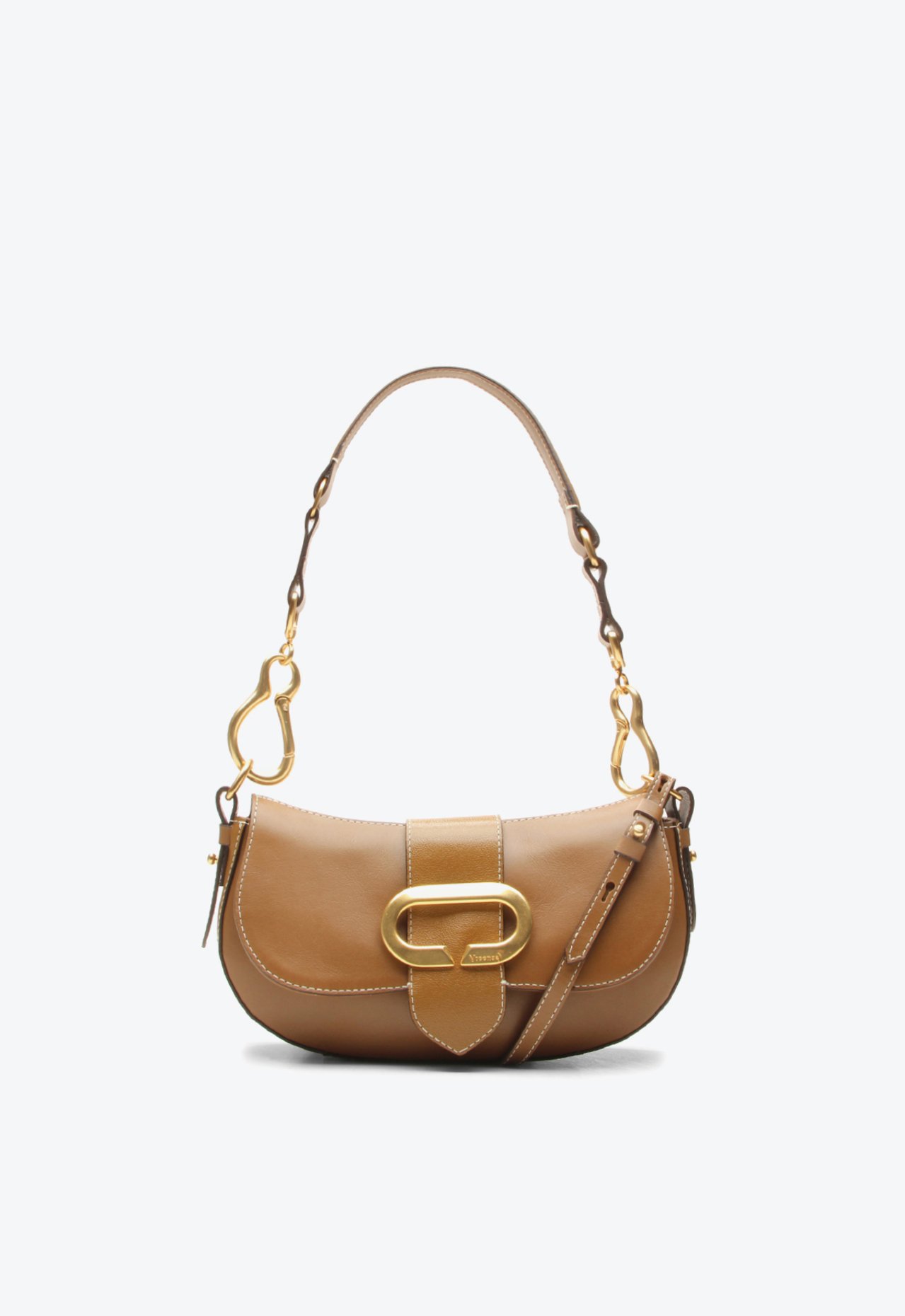 Bolsa Shoulder Fly Pequena Caramelo | Vicenza