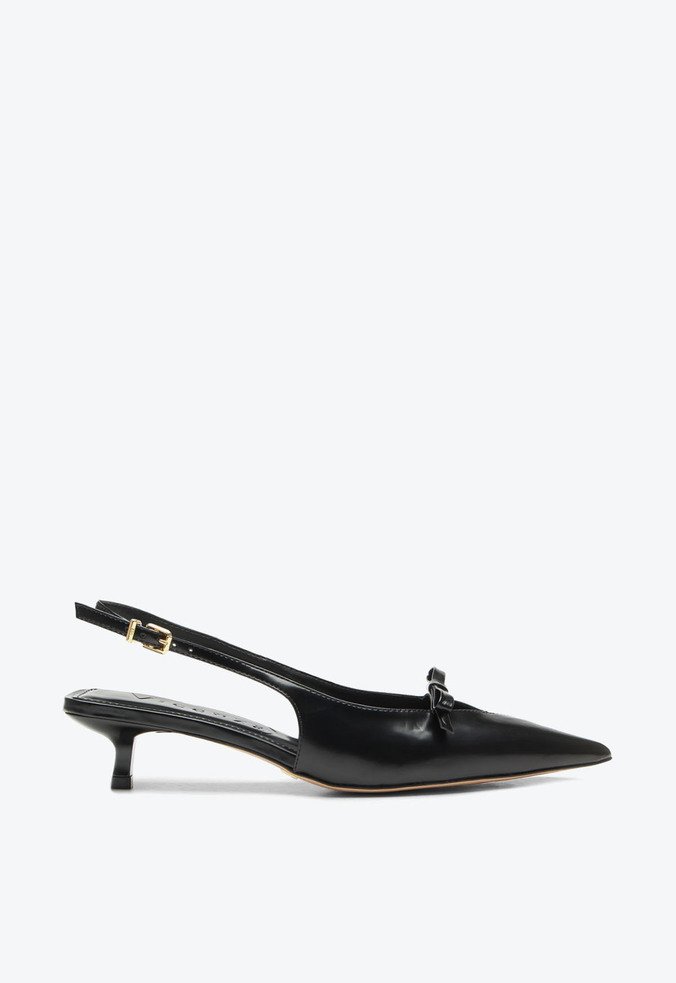 Slingback Morgan Preto