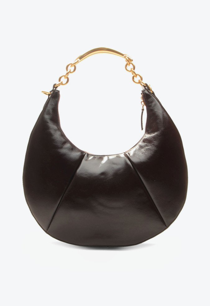 Bolsa Hobo Maya Marrom
