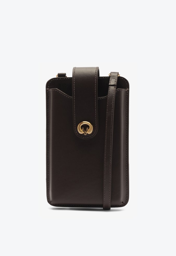 Porta Celular Mel Marrom