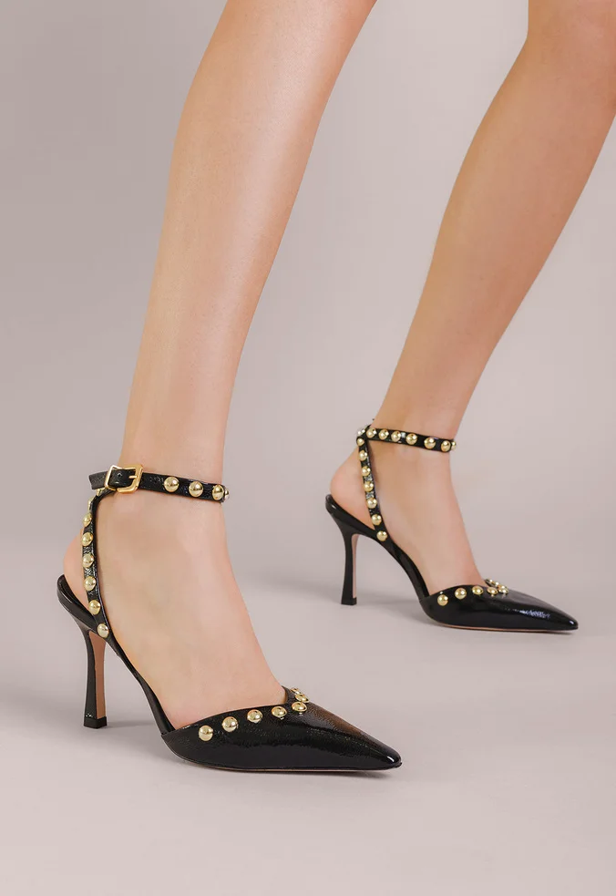 Slingback Sasha Preto | Vicenza