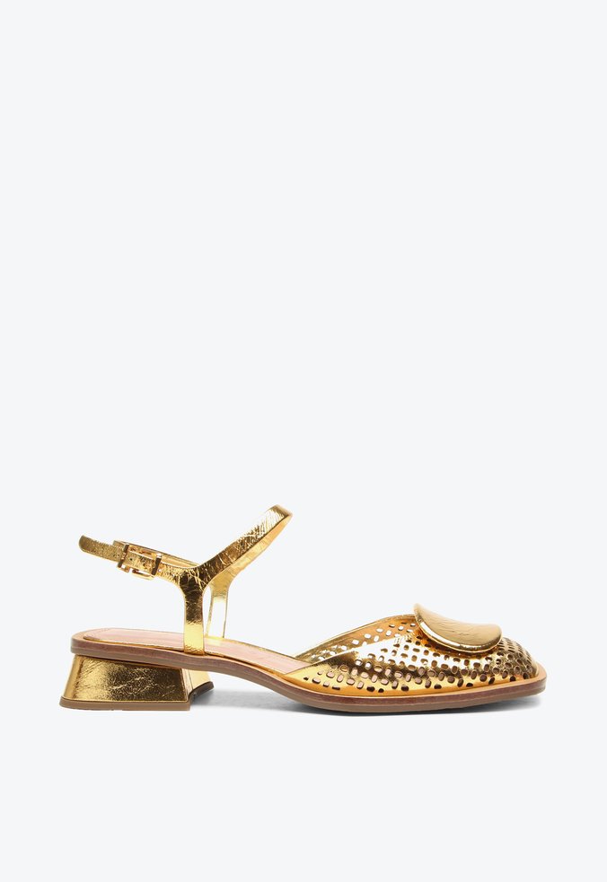Slingback Colômbia Dourado