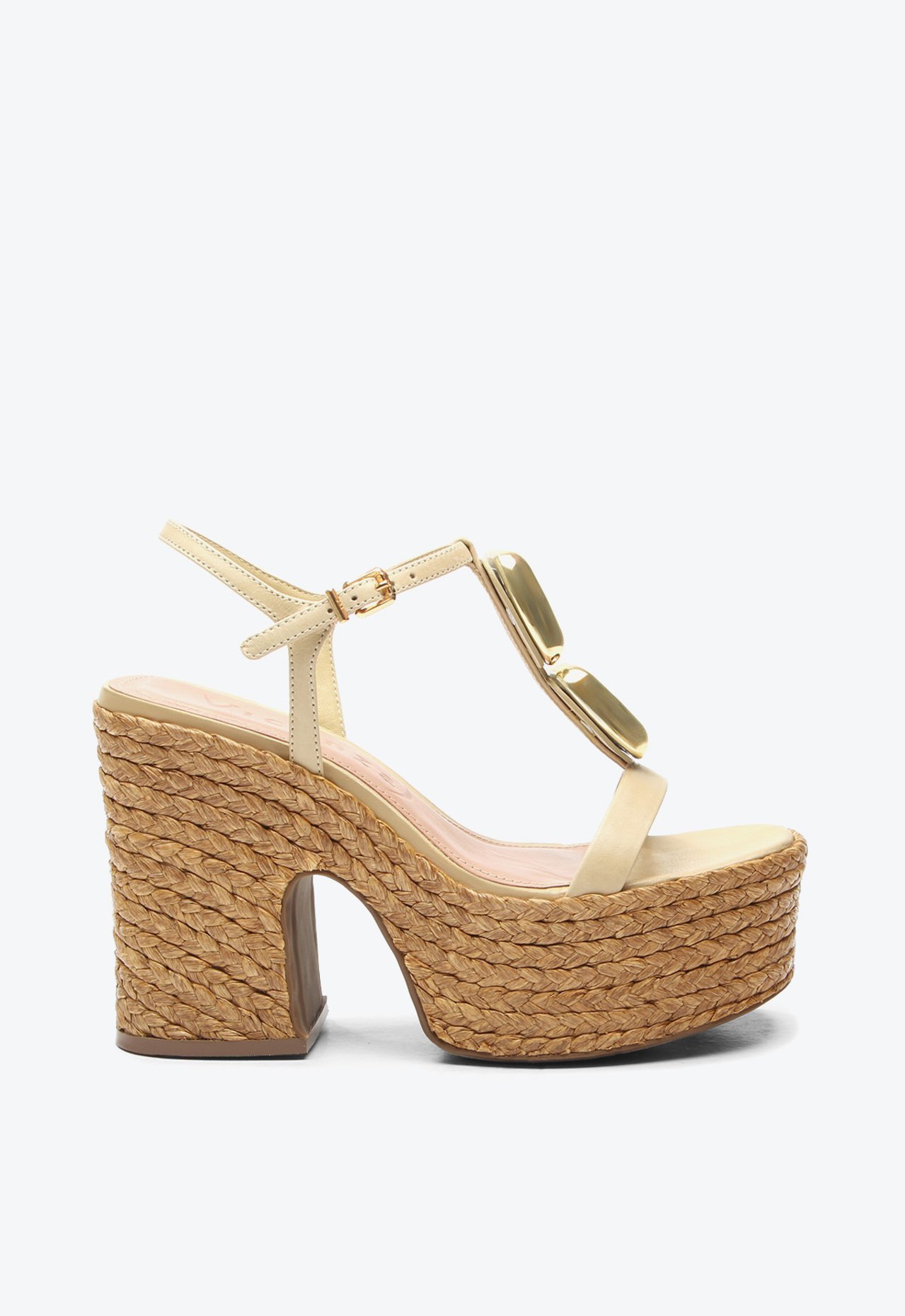 hana@ Sandália Nantes Bege | Vicenza