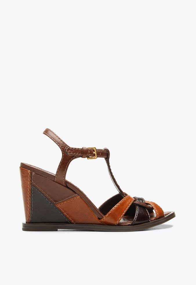 Sandália Fisherman Anabela Zaire Multicolor