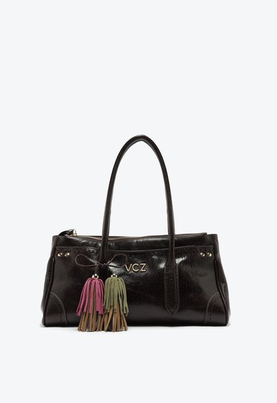 Bolsa Tote Julie Média Marrom | Vicenza