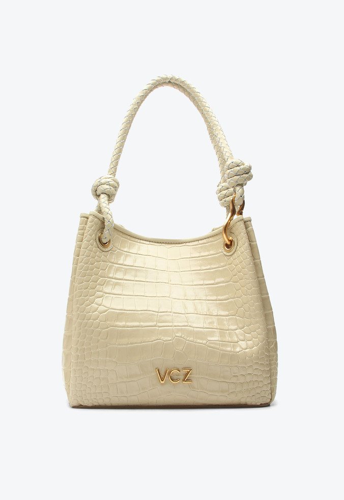 Bolsa Hobo Luiza Média Bege