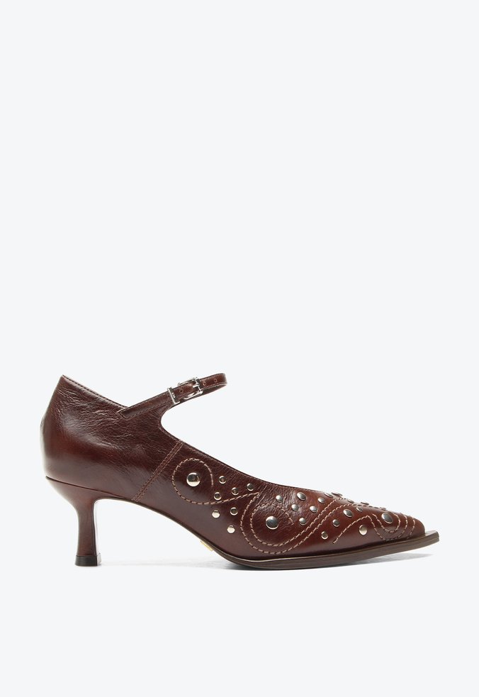 Scarpin Camerino Marrom