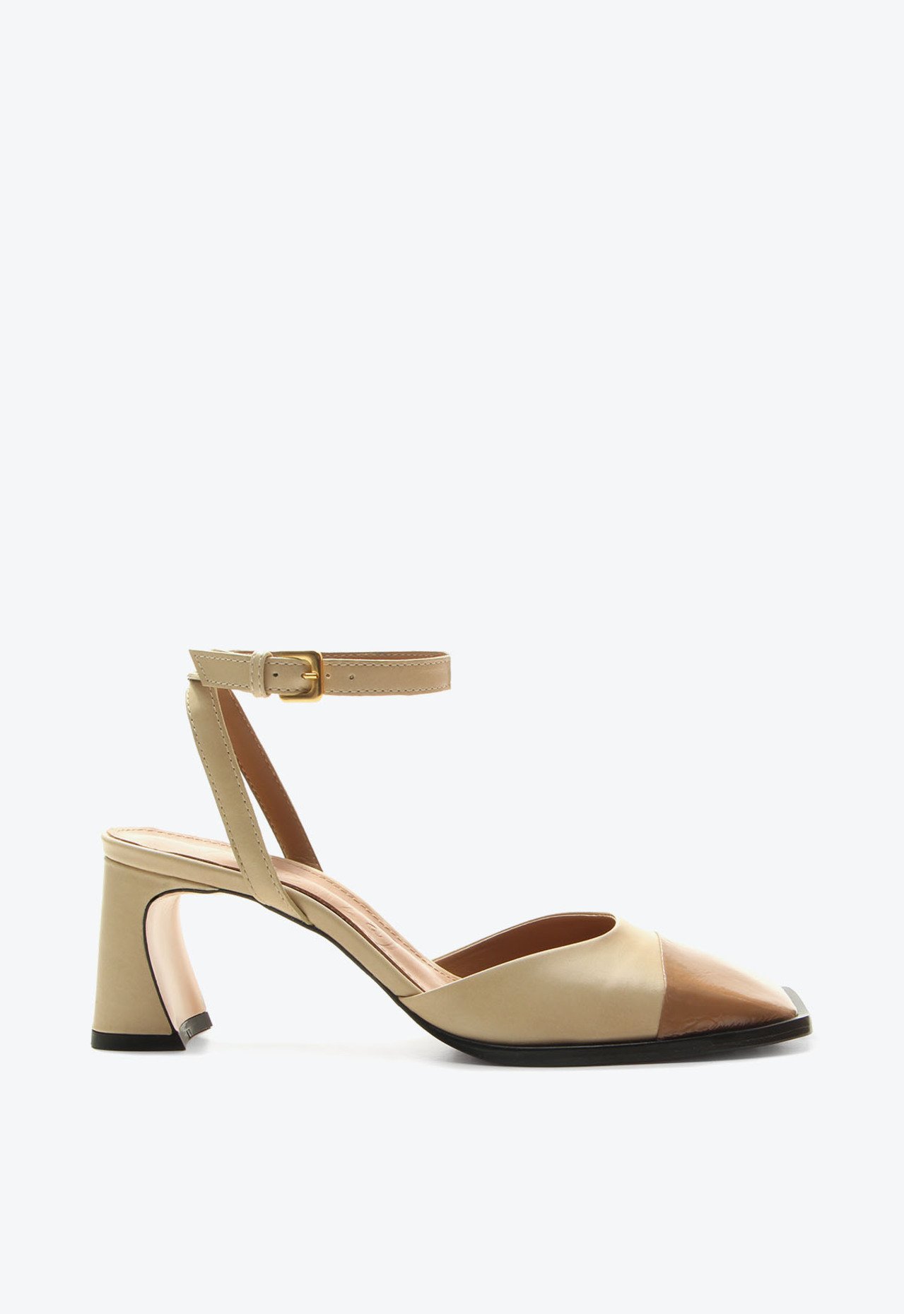 花鳥36 Slingback Cap Toe Gales Bege | Vicenza