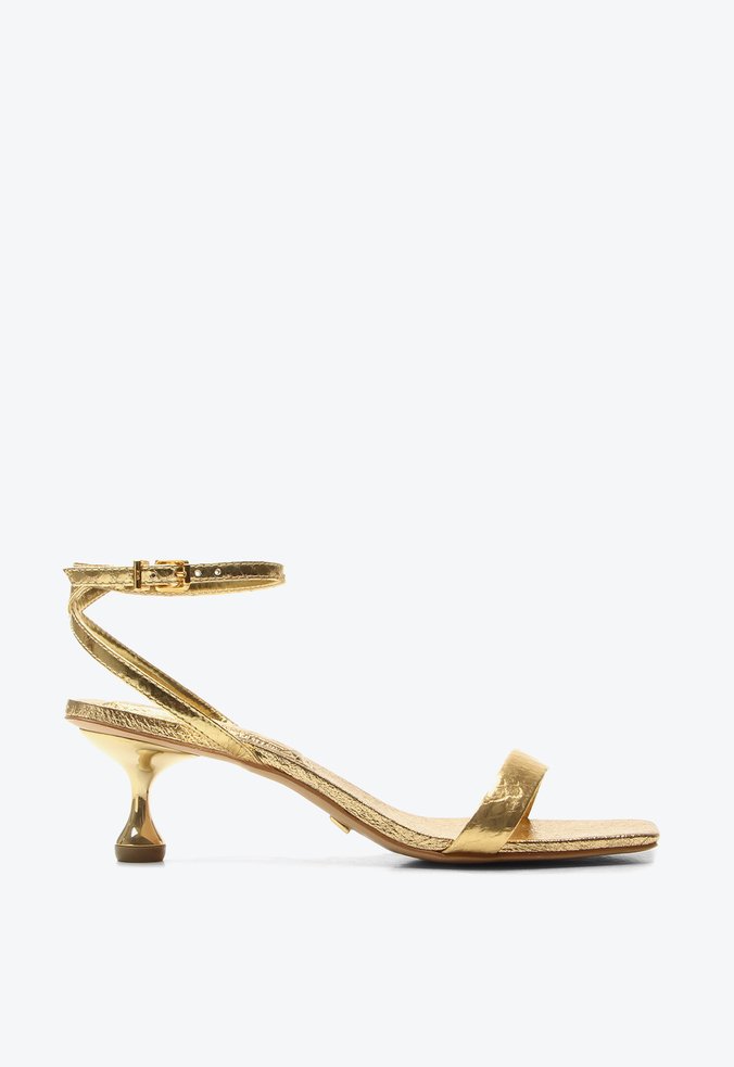 Sandália Forela Dourada