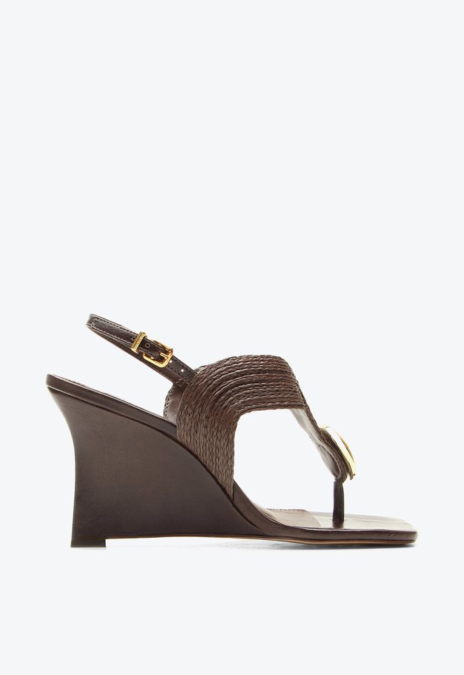 Sandália Anabela Mineápolis Marrom