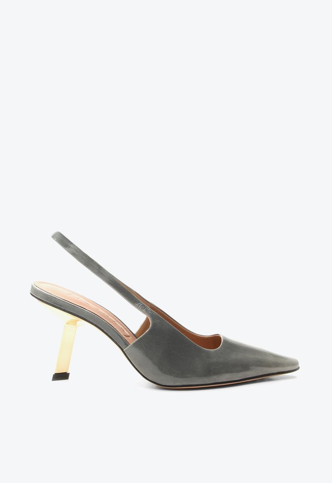 Slingback Jasmine Cinza