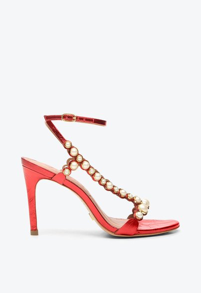 Betty♡ Sandália Betty Vermelho | Vicenza