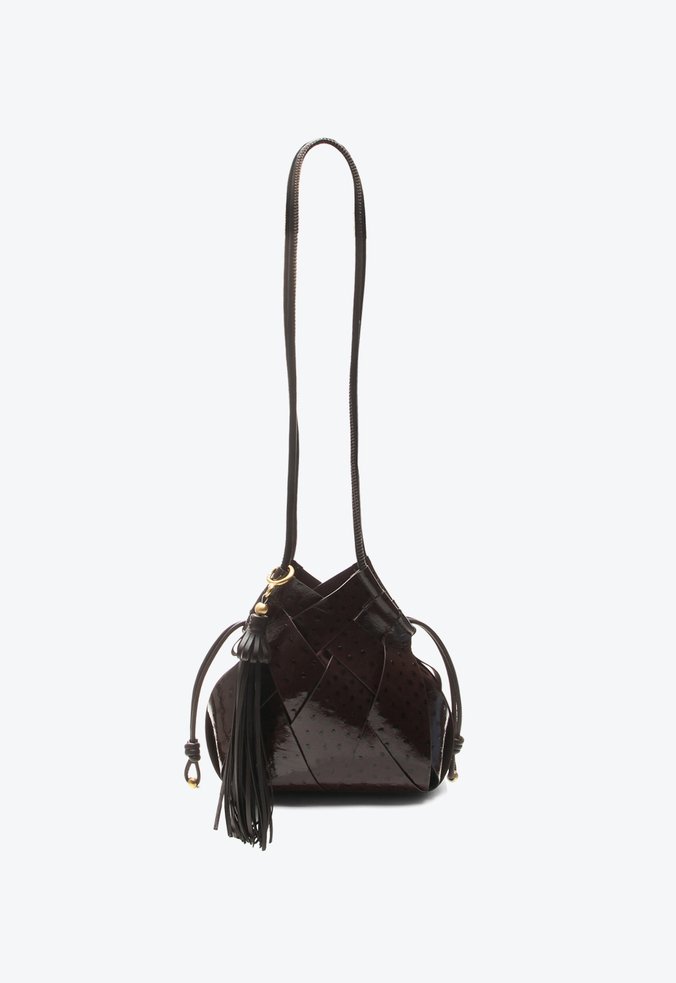 Bolsa Tiracolo Victoria Média Marrom