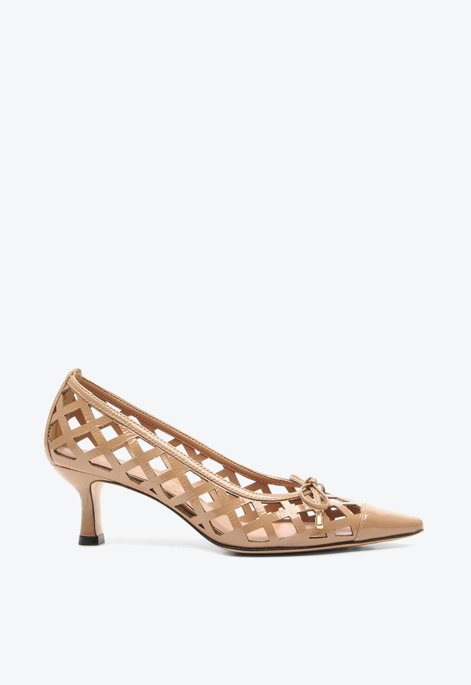 Scarpin Gina Bege
