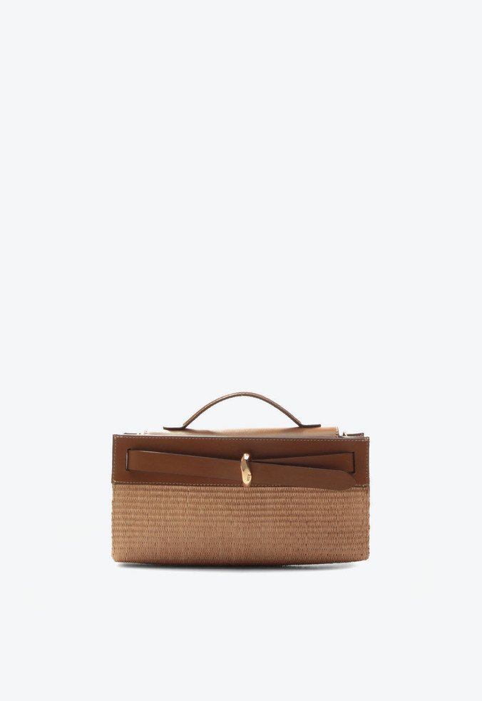 Bolsa Clutch Lilian Pequena Marrom