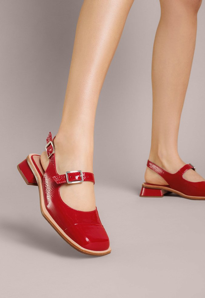 Slingback Irene Vermelho | Vicenza