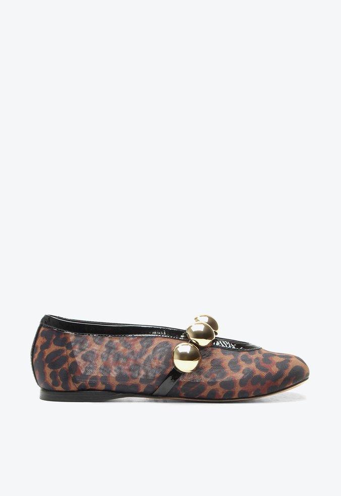 Sapatilha Annie Animal Print