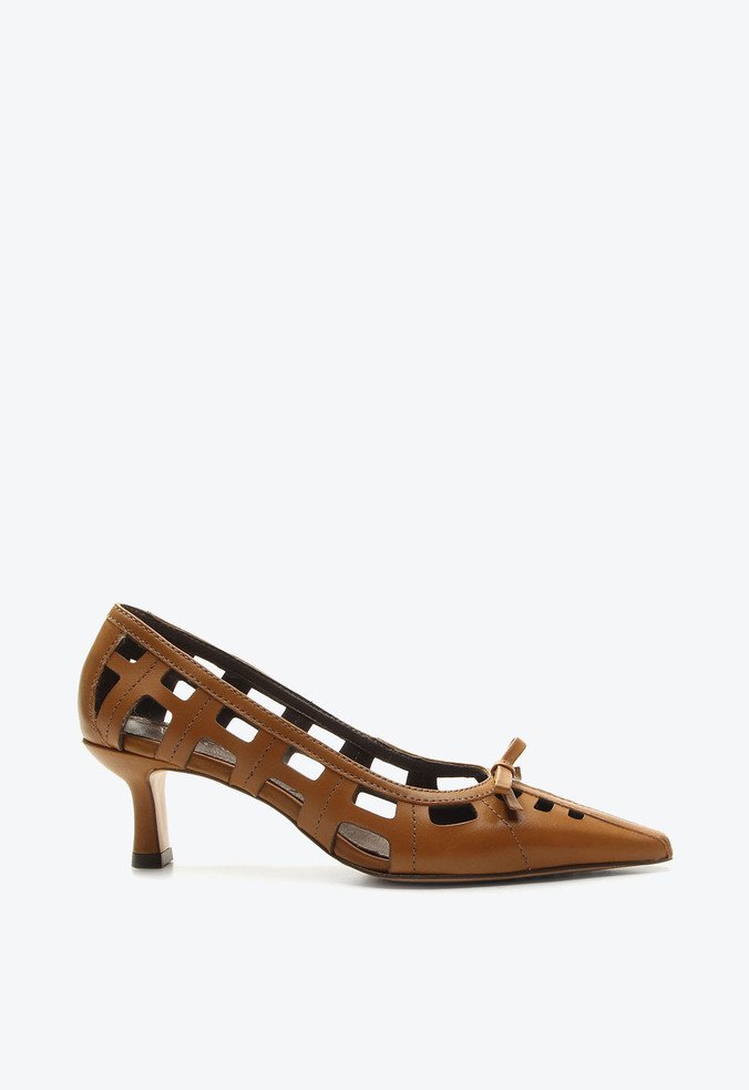 Scarpin Jenny Marrom