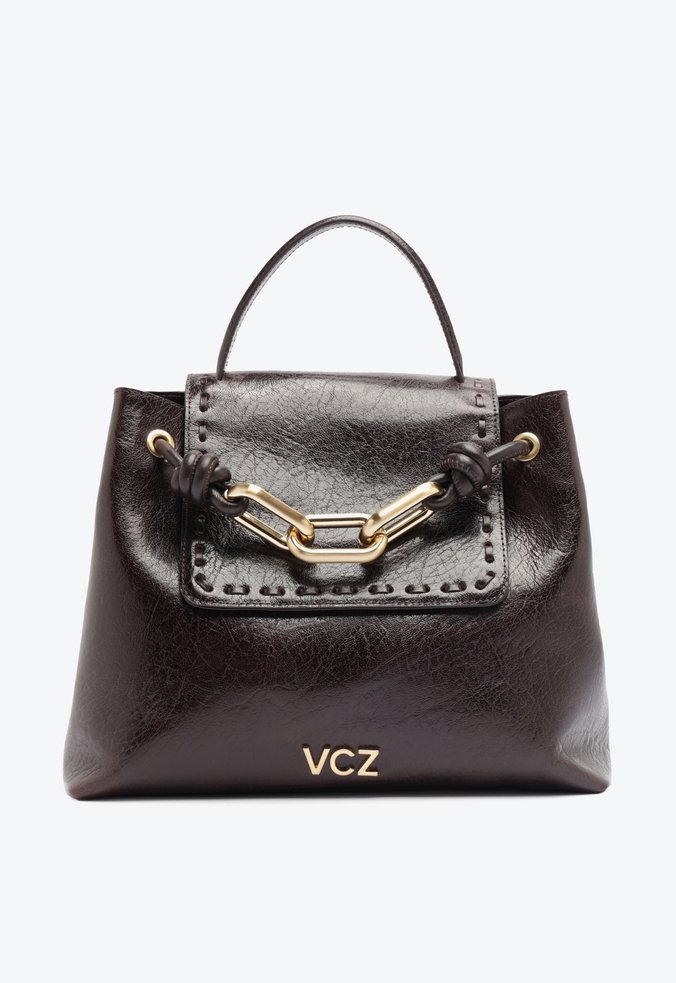 Bolsa Tote Mika Grande Marrom | Vicenza