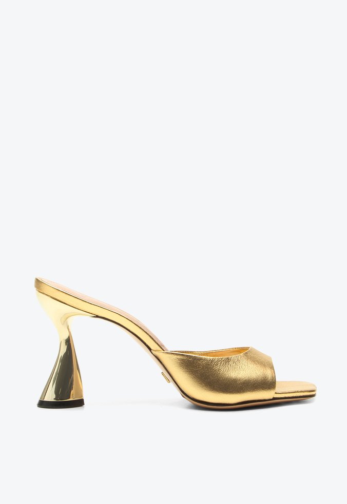 Tamanco Bariloche Dourado