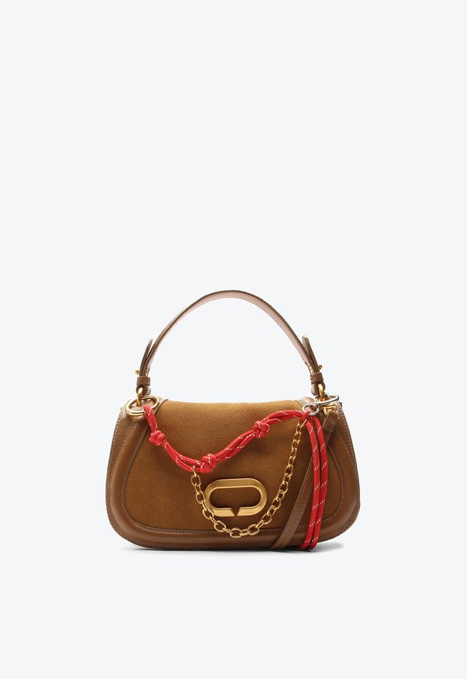 Bolsa Tiracolo Guilhermina Pequena Caramelo