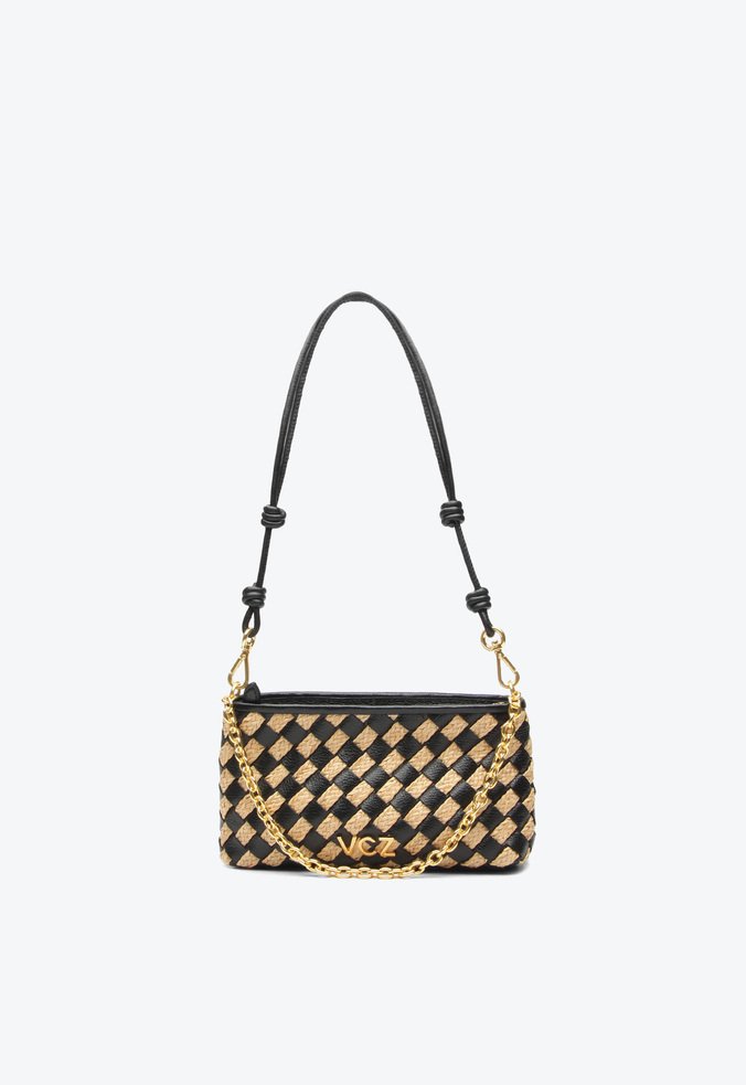 Bolsa Mika Tiracolo  Pequena Preto