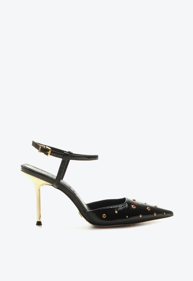Slingback Jade Preto