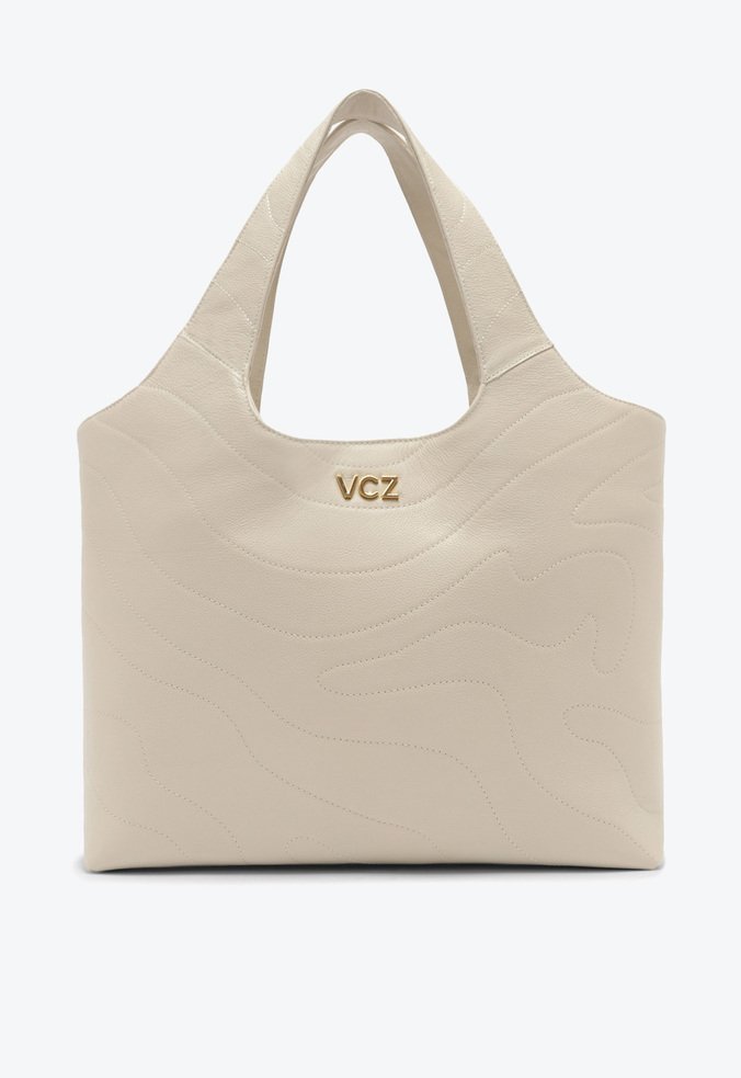 Bolsa Shopping Pietra Grande Bege