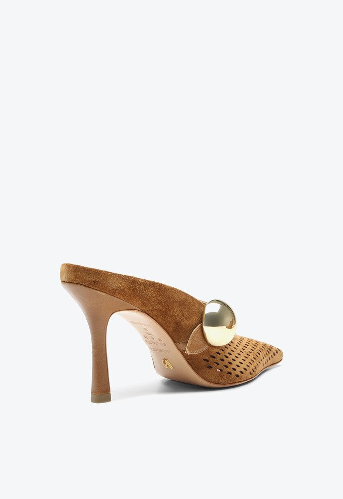 シュミ Mule Gil Caramelo | Vicenza