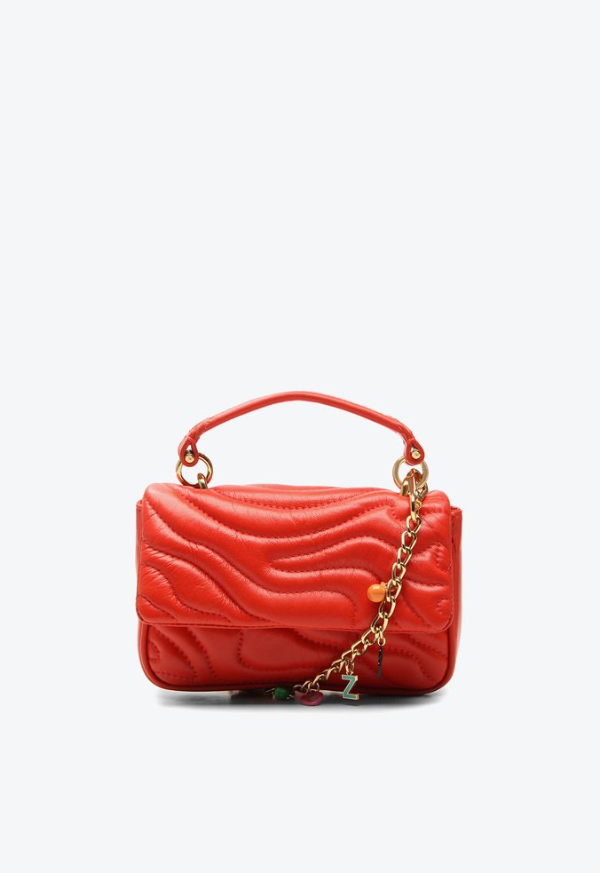 Bolsa Tiracolo Laura Pequena Vermelho