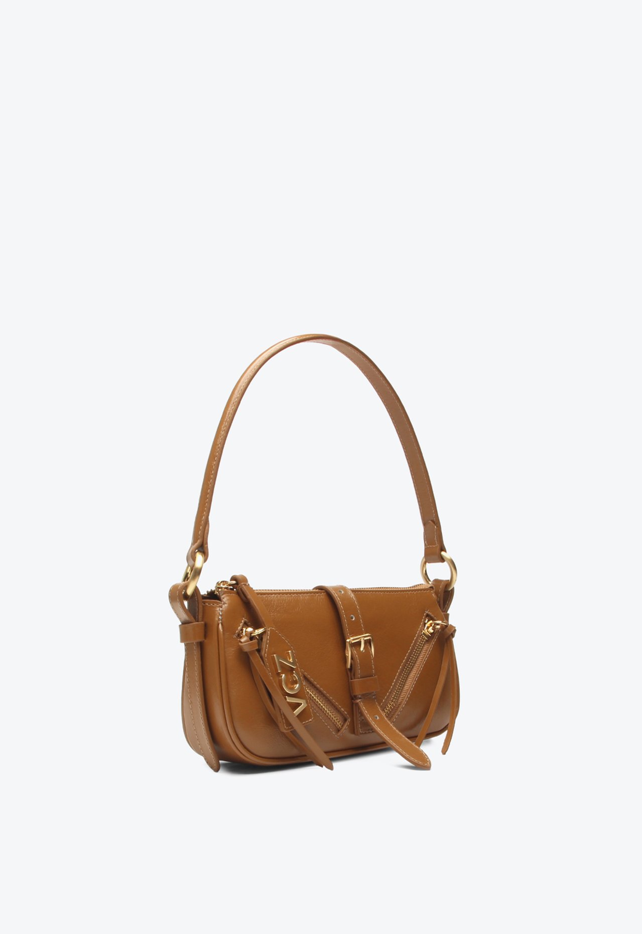 Bolsa Shoulder Scarlett Pequena Caramelo | Vicenza