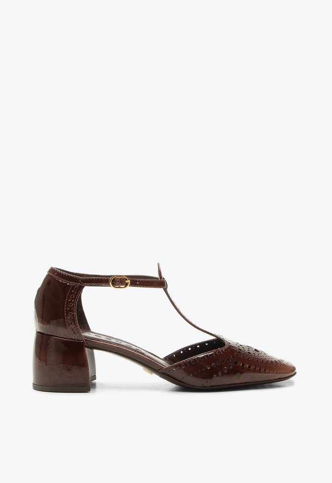Scarpin Martina Marrom