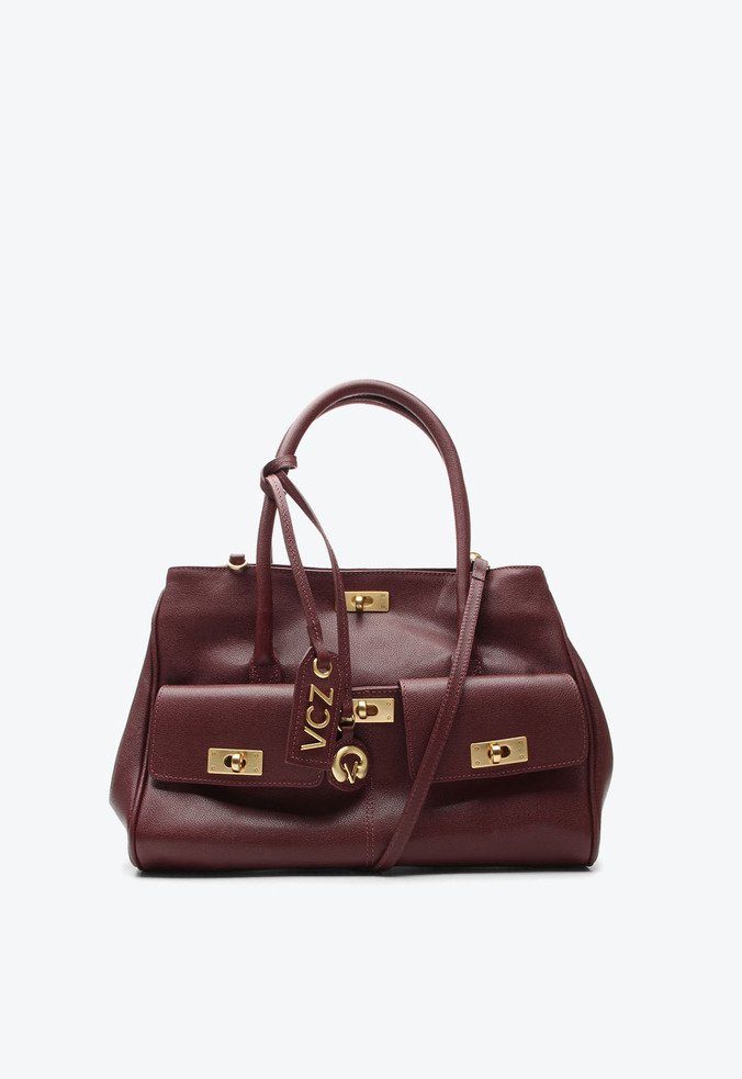 Bolsa Tote Bethany Média Bordô