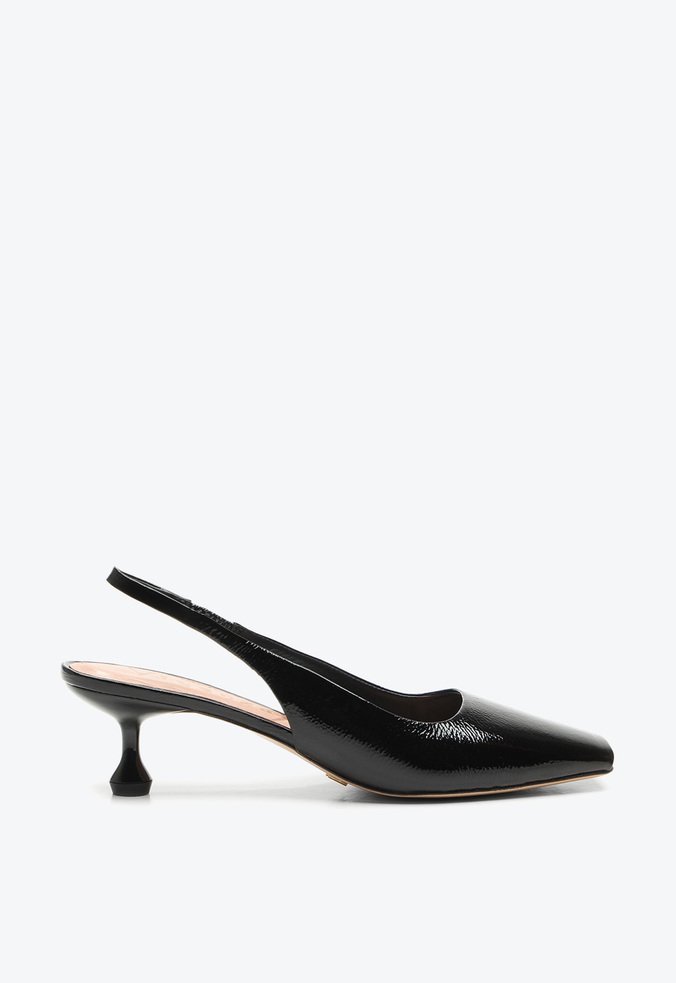 Slingback Anegoda Preto