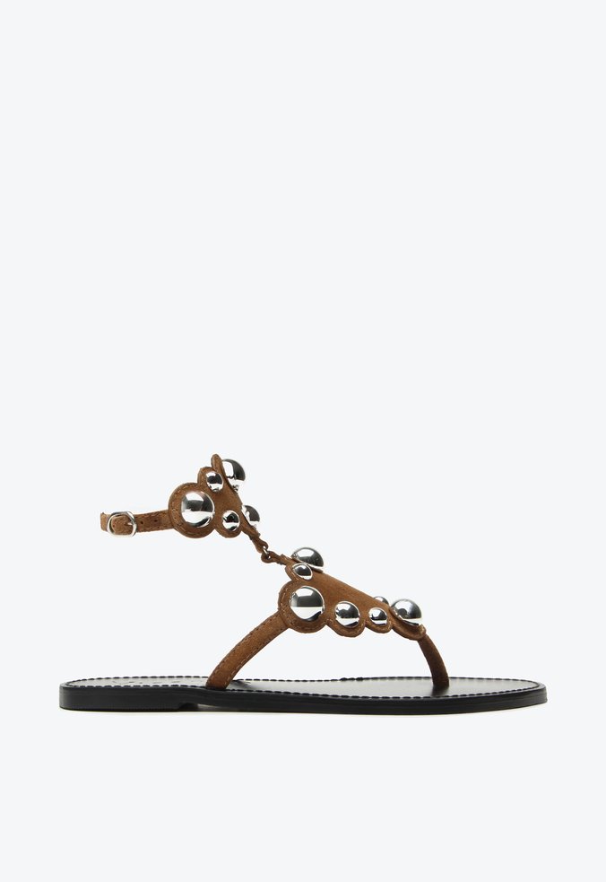 Flat Gaely Caramelo Camurça