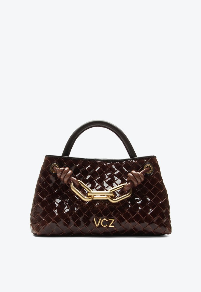 Bolsa Tote Mika Média Marrom