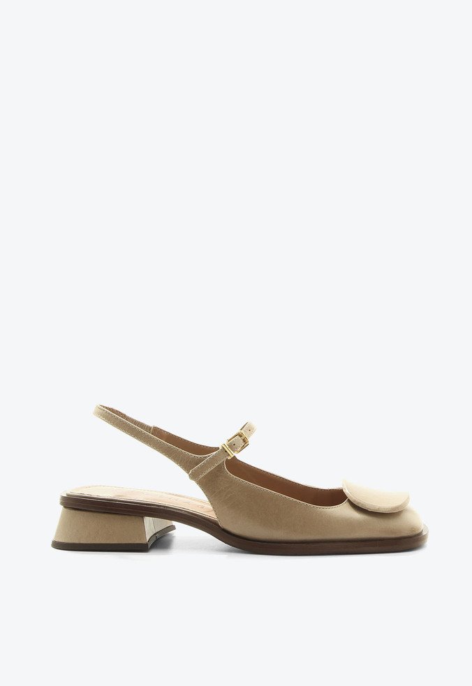 Slingback Lenna Caramelo