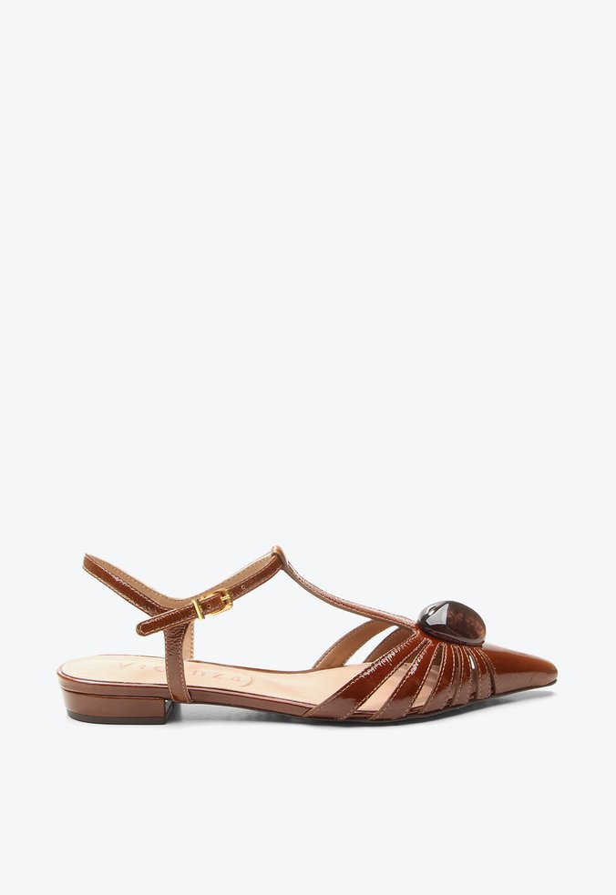 Flat Decelia Marrom