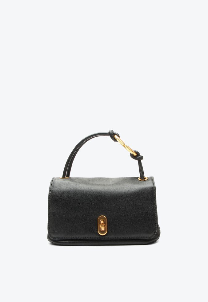 Bolsa Shoulder Donatela Pequena Preto